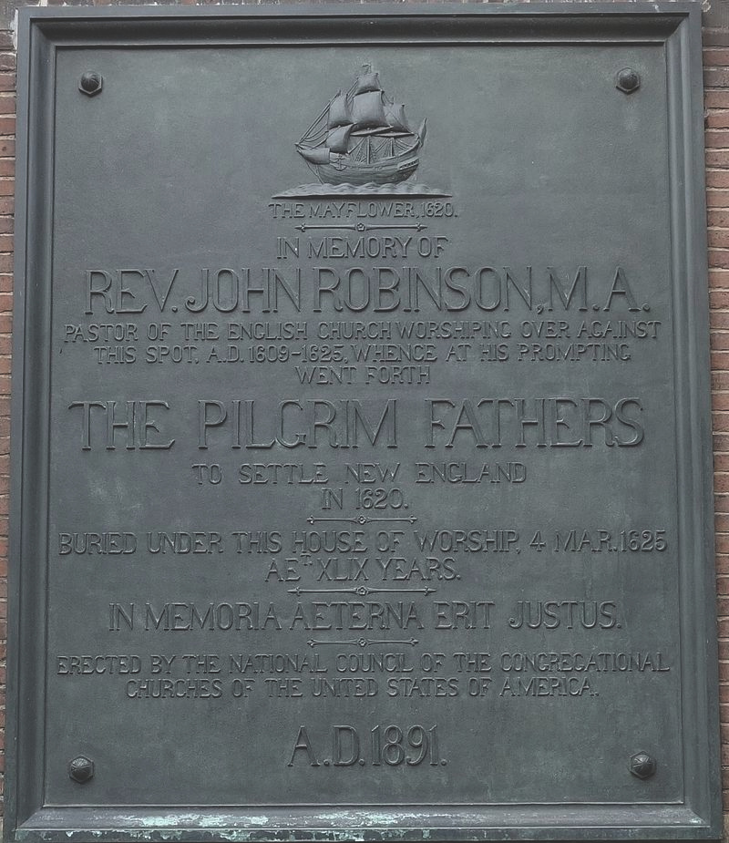 Gedenkteken Pieterskerk Leiden