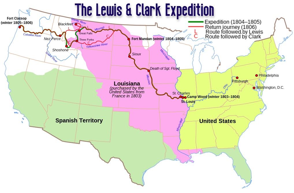 expeditie Lewis en Clark