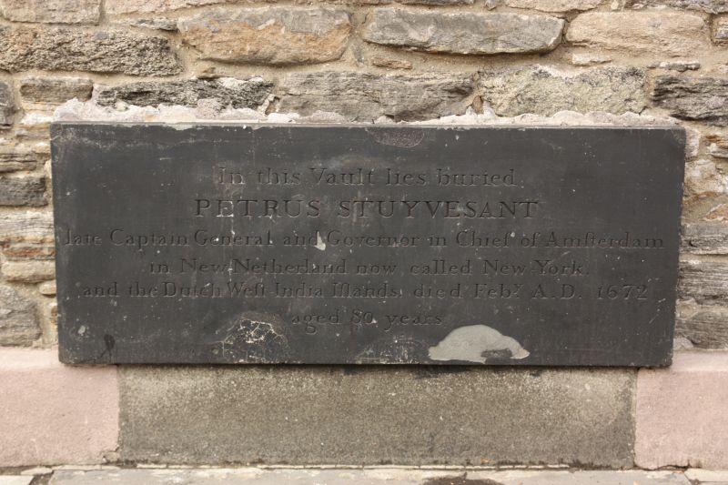 Peter Stuyvesant graf