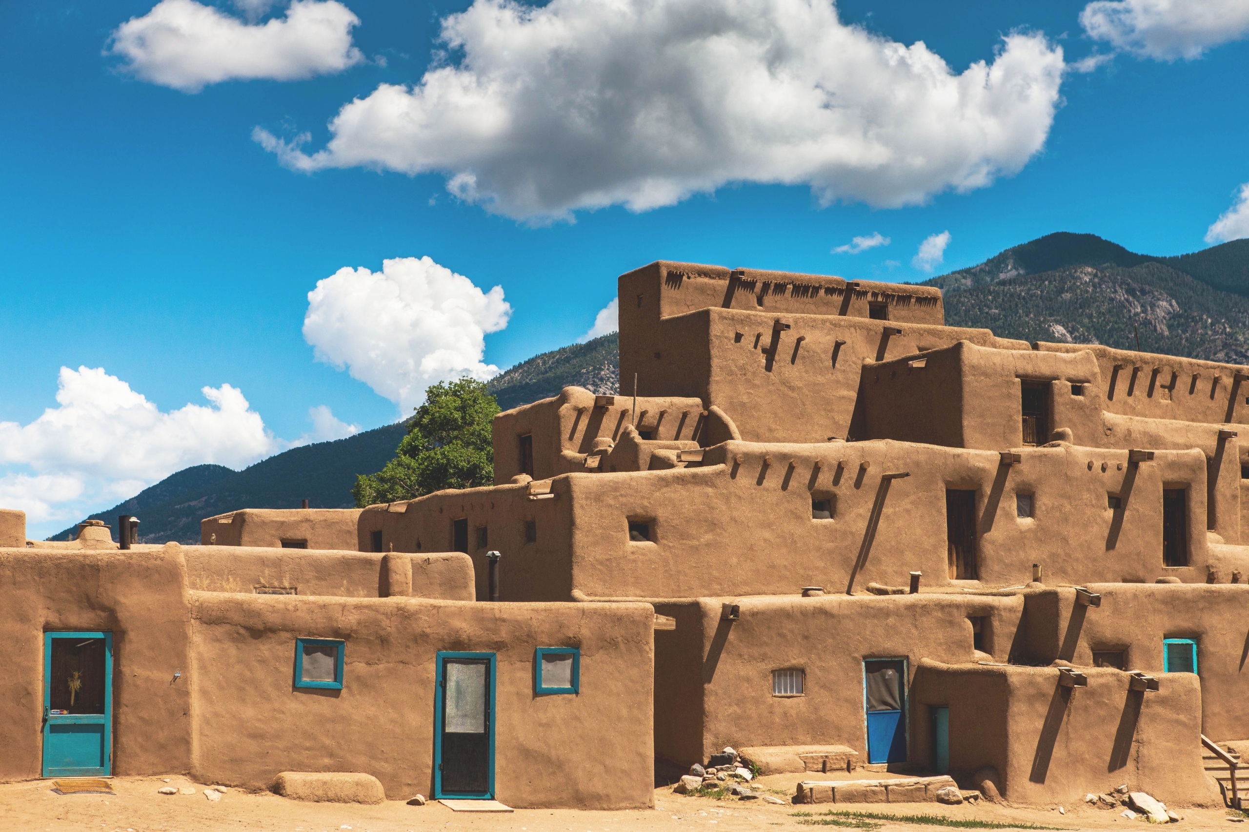 Pueblo-gebouwen
