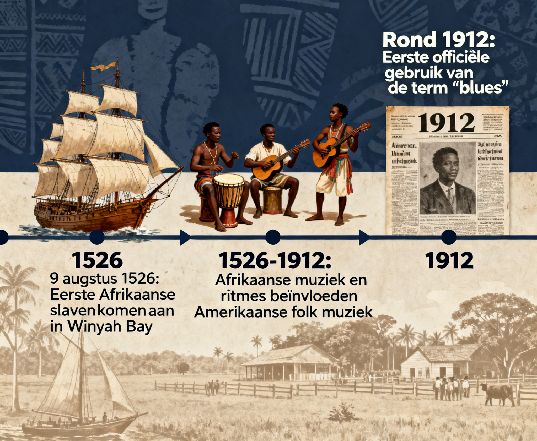 Van slavernij tot 1912