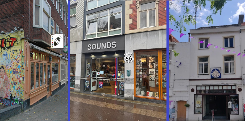 Bullit (Eindhoven), Sounds (Venlo), Music Machine (Sittard)